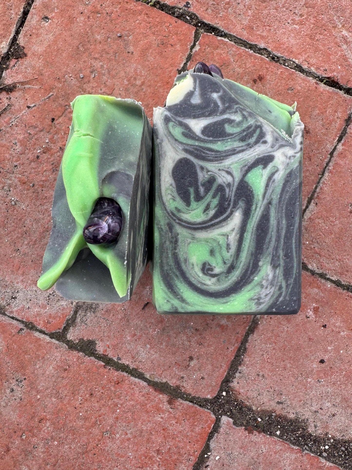 Blackberry Ambrosia Bar Soap | Amethyst | All Natural | Cold Process Soap|