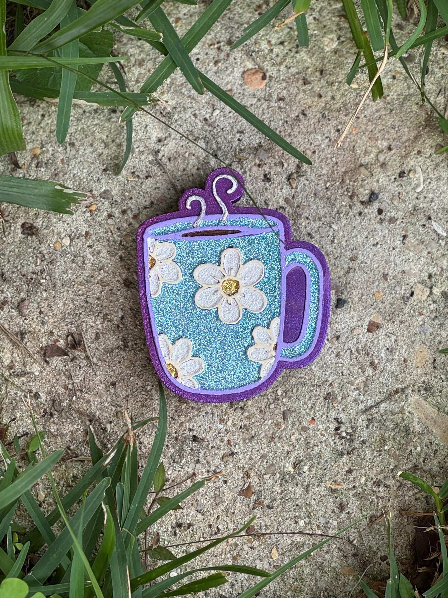 Coffee Mug Car Freshie | Car Freshie | Car Freshy | Air Freshener | Gift