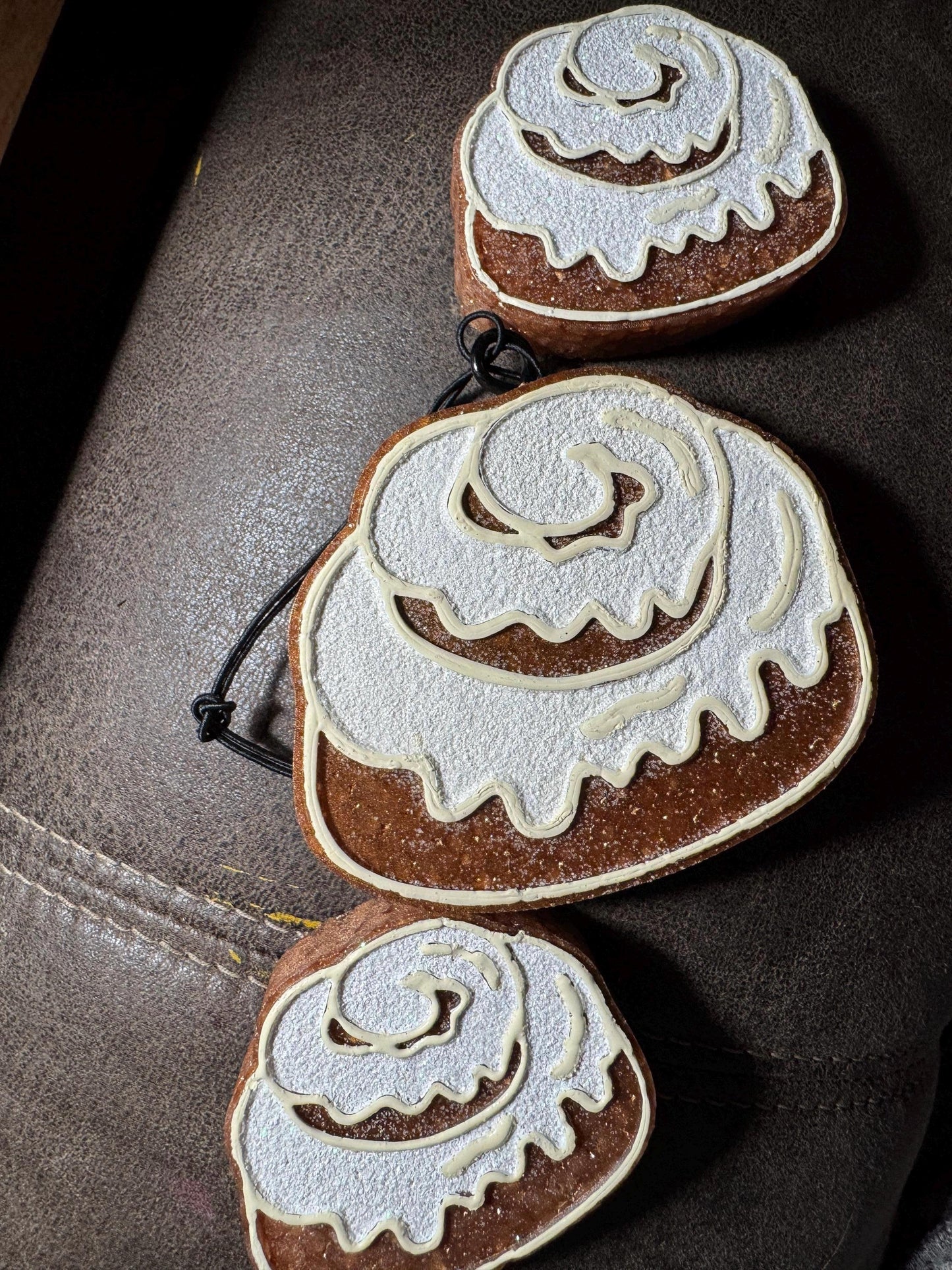 Cinnamon Roll Car Freshie | Car Freshie | Car Freshy | Air Freshener | Gift | Vent Clip Freshie | Bundle