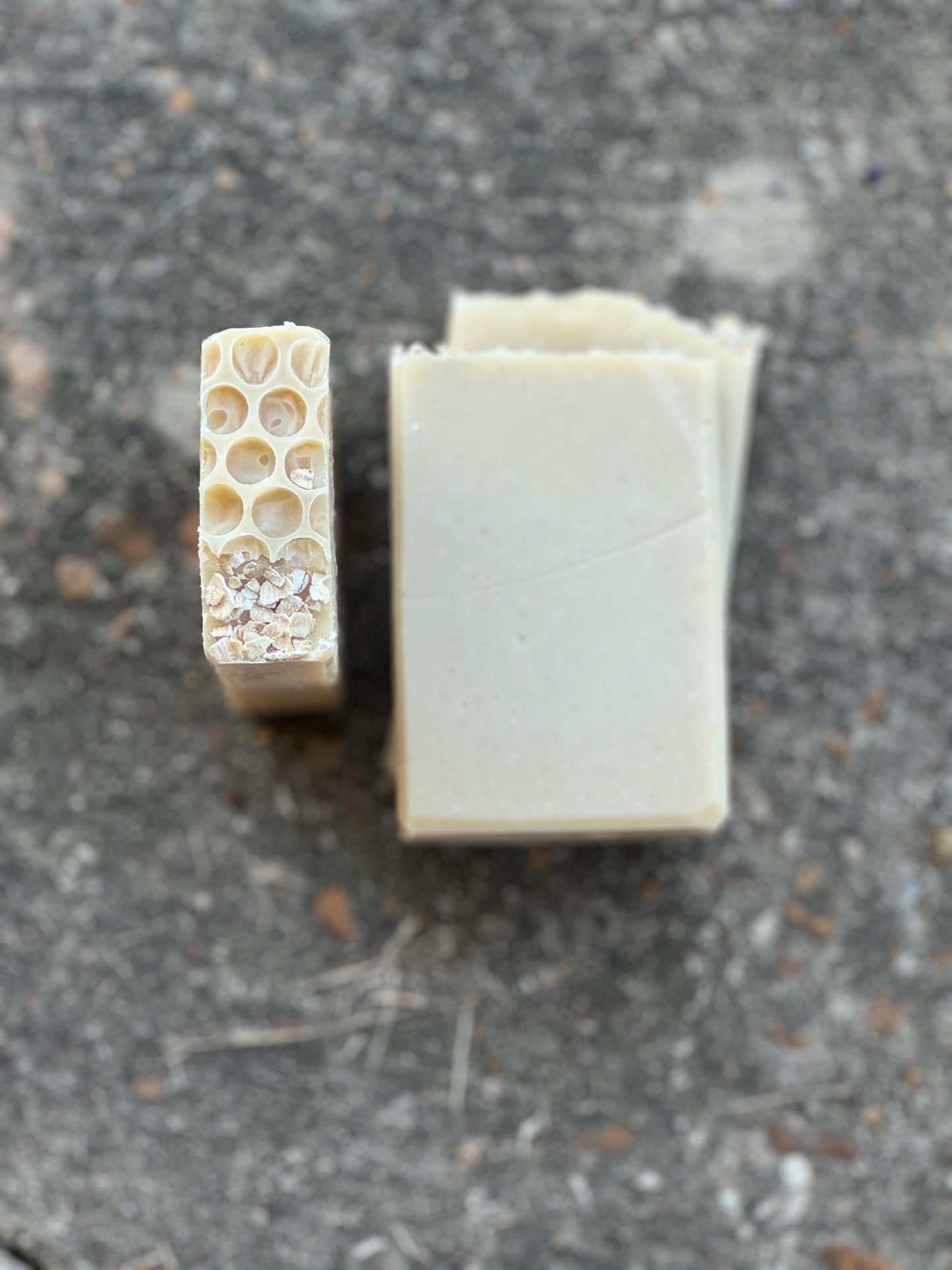 Oatmeal Milk & Honey Bar Soap| Cold Process Soap | Shea Butter | Hemp Seed Oil | All Natural Soap | Coconut Milk Powder