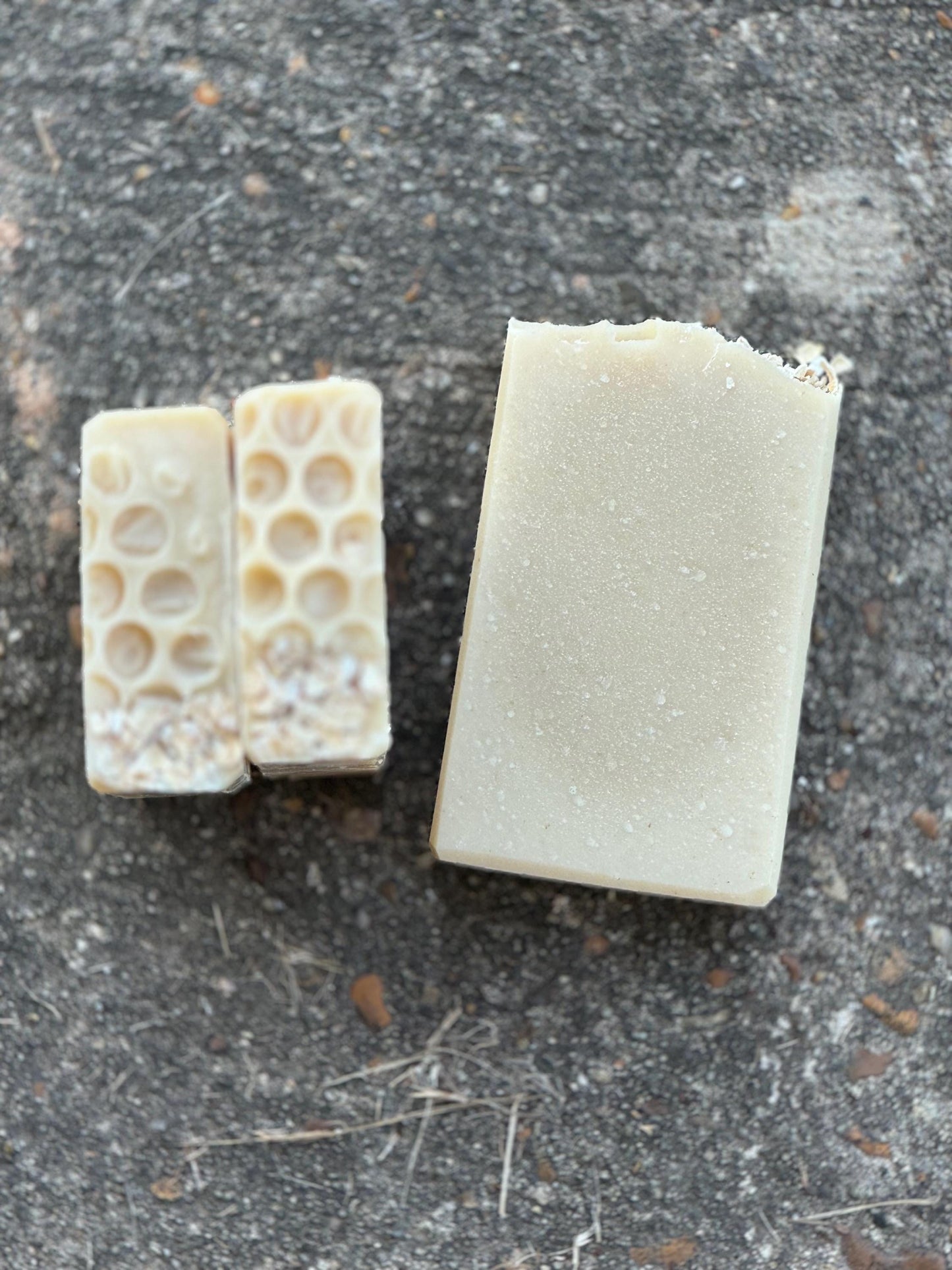 Oatmeal Milk & Honey Bar Soap| Cold Process Soap | Shea Butter | Hemp Seed Oil | All Natural Soap | Coconut Milk Powder