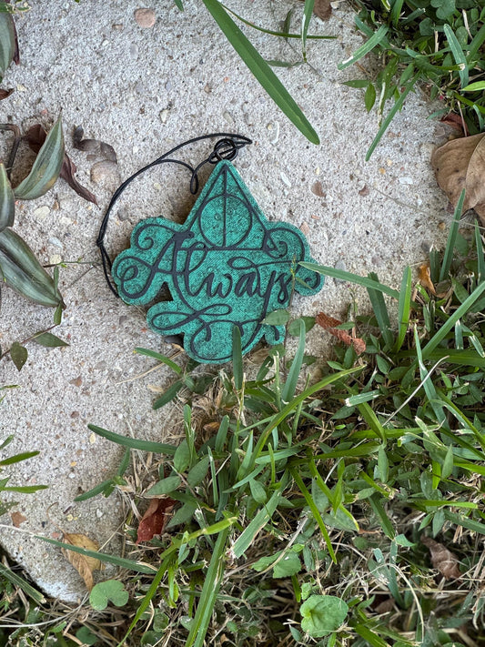 Always Car Freshie | Magic | Wizard | Car Freshie | Car Freshie | Car Freshy | Air Freshener | Hallows | Deathly