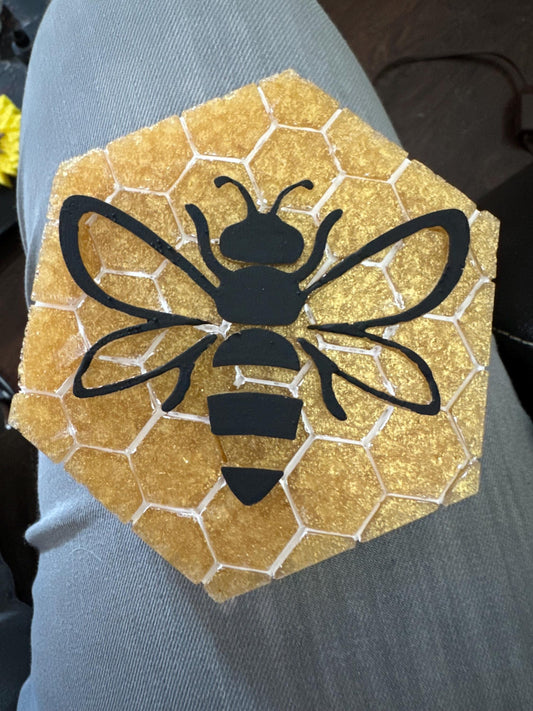 Honey Bee Car Freshie | Honeycomb | Car Freshie | Car Freshy |
