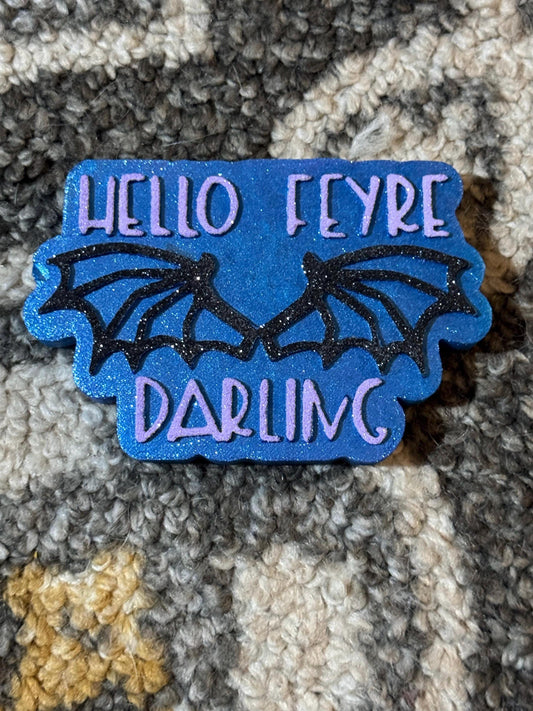 ACOTAR Car Freshie   | Car Freshie | Car Freshy | Air Freshener | Gift | Gllitter | Bat Boy