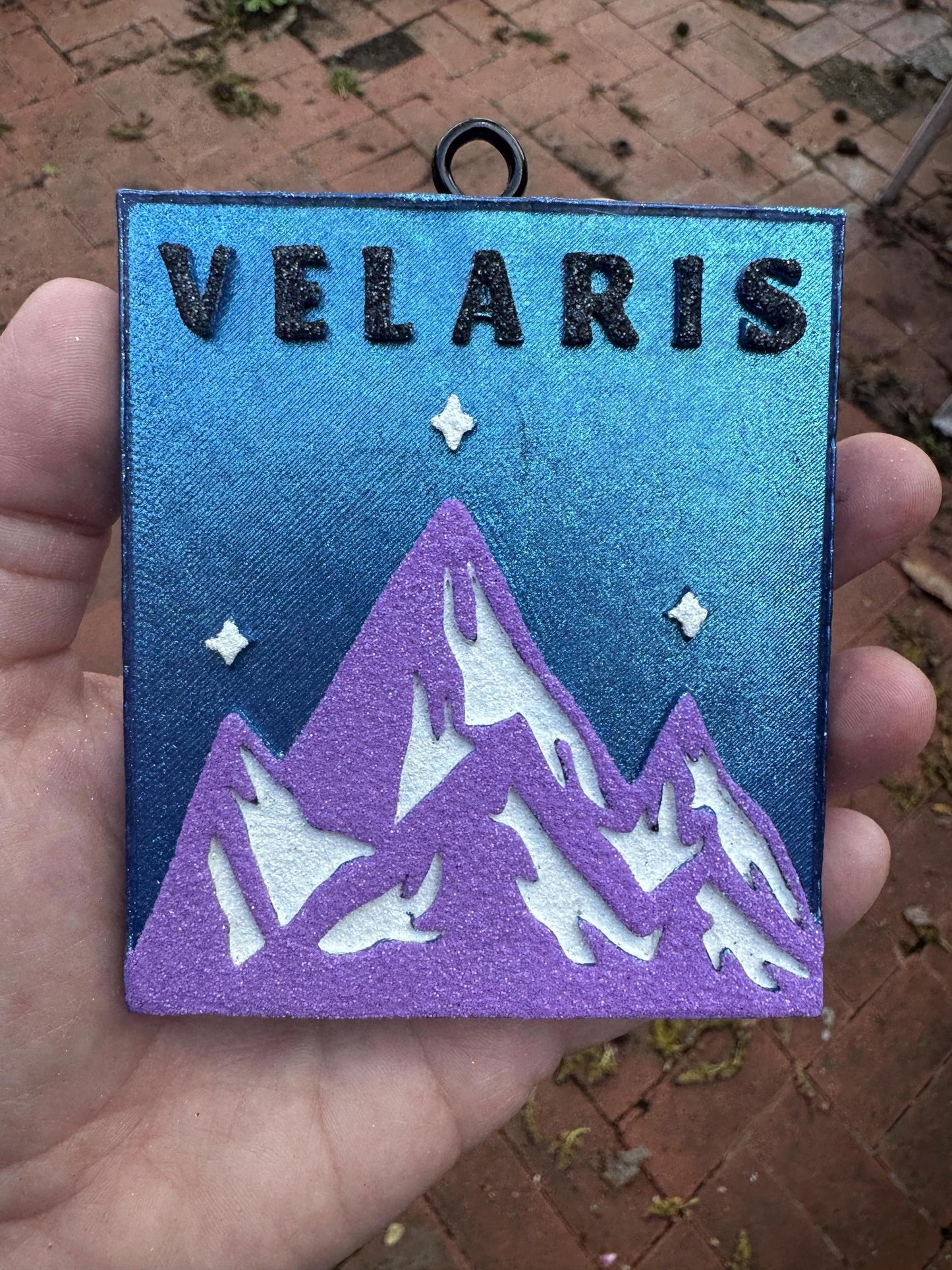 Velaris Car Freshie   | Car Freshie | Car Freshy | Air Freshener | Gift | Gllitter | Bat Boy | ACOTAR | Mountains