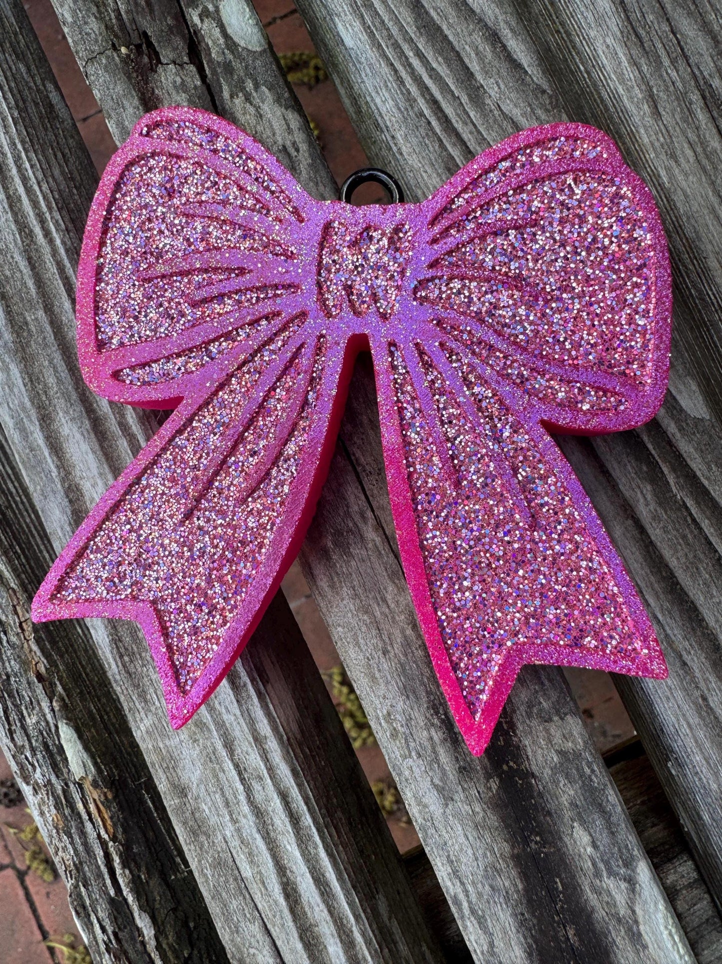 Pink Bow Car Freshie   | Car Freshie | Car Freshy | Air Freshener | Gift | Gllitter | Pink | Bow