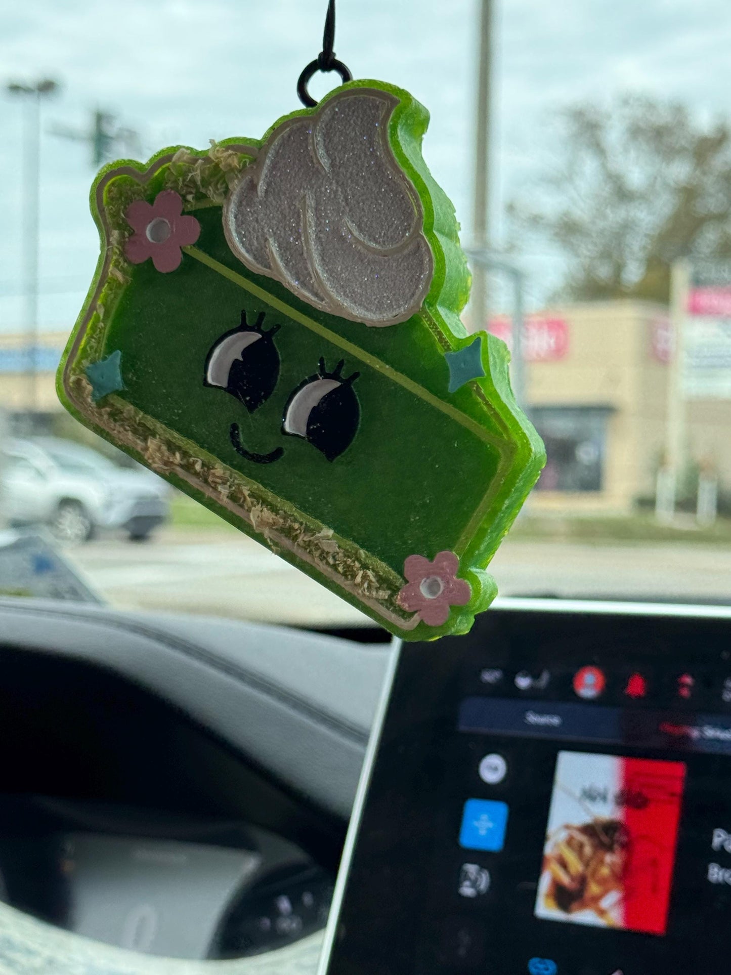 Key Lime Pie Car Freshie  | Car Freshie | Car Freshy | Air Freshener | Gift | Cute