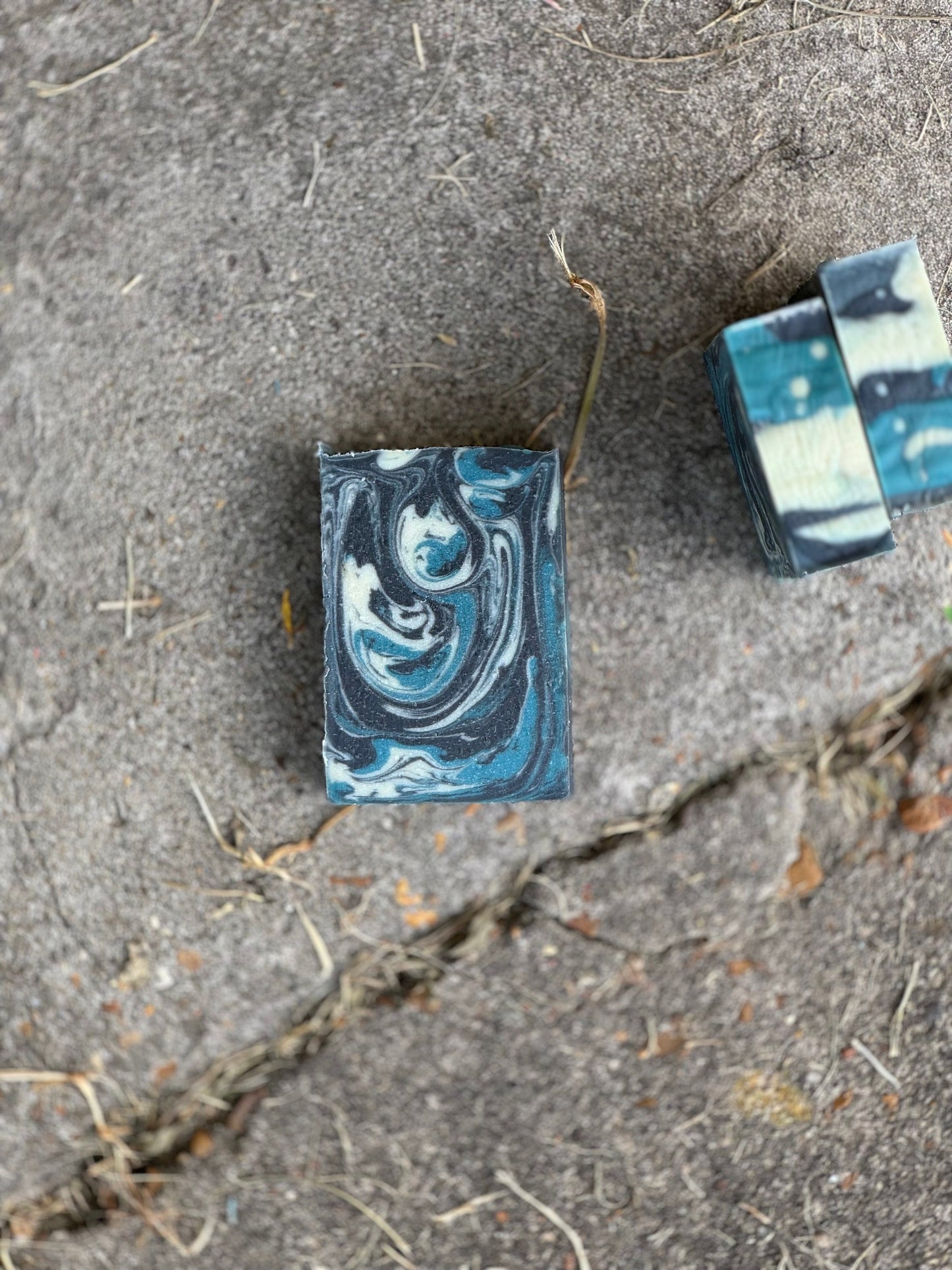 Tobacco & Bay Leaf Bar Soap | Hemp Seed Oil | Shea Butter| All Natural | Green | Black | Activated Charcoal